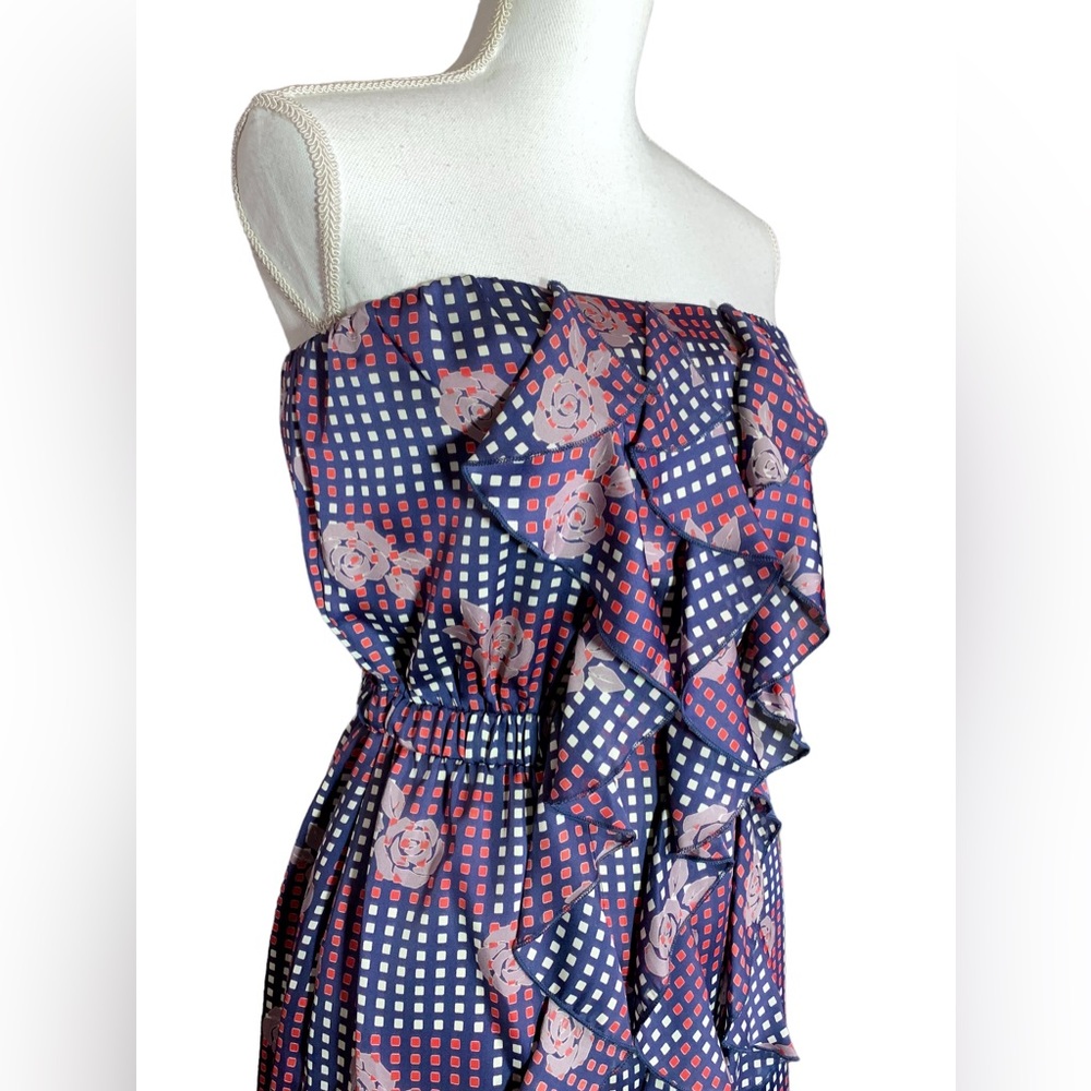 🎉Host Pick🎉 NWT Boutique Ruffled Strapless Mini Dress Size Small - Picture 6 of 6